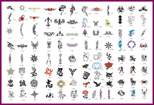 Vinyl Airbrush Stencil Book 2