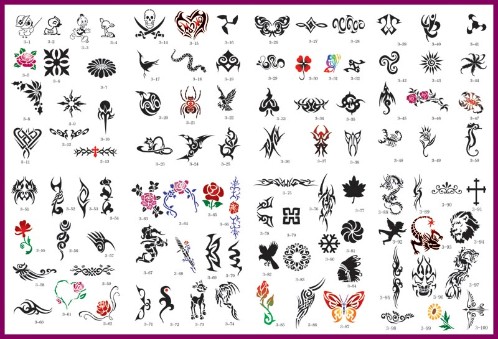 Vinyl airbrush stencils 3