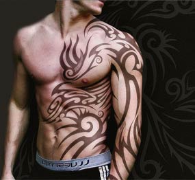 Full Body Airbrush Tattoo